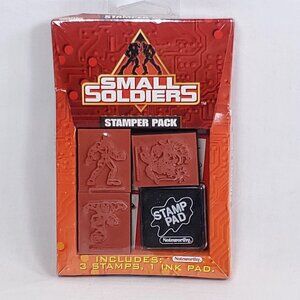 Vintage Small Soldiers Stamper Pack 3 Stamps 1 Ink Pad